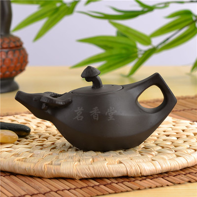 特價紫砂茶壺 宜興紫砂牛壺，120ML家用功夫茶具優選