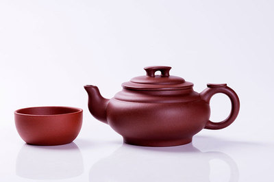 紫砂茶具的藝術魅力 高清圖片與全景視覺下的茶館文化